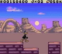 une photo d'Ã©cran de Daffy Duck - Un Tresor de Canard sur Nintendo Game Boy Color